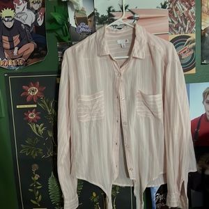 It’s a kind of like a Final with white stripes and baby pink